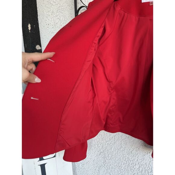 Calvin Klein Blazer - Size 10- Red/Gold Hardware - Picture 4 of 8
